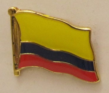 Kolumbien Pin Anstecker Flagge Fahne Nationalflagge