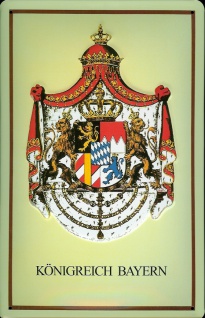 Blechschild Nostalgieschild Königreich Bayern Wappen