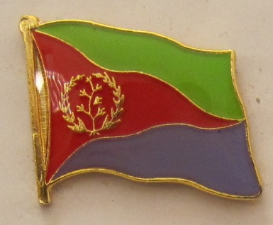 Eritrea Pin Anstecker Flagge Fahne Nationalflagge