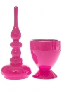 Vase Blanca Polyresin Pink - Vorschau 2