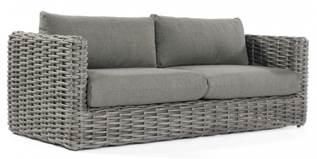 Sands Sofa Kunststoffgeflecht Charcoal
