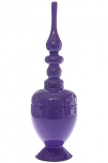 Vase Blanca Polyresin Purple
