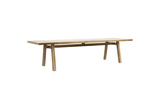 Esstisch Tisch Collier 200x110 cm Eiche Massiv