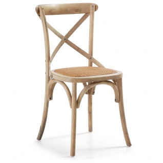 Stuhl Alsie aus massivem Ulmenholz 50 x 88 x 52 cm