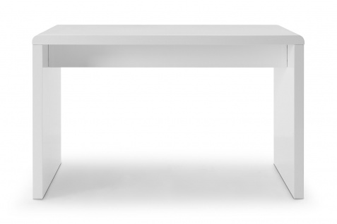 Schreibtisch 140x70 cm MDF Weiß