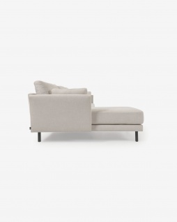 Sofa Gilma 3-Sitzer mit Longchair rechts/links beige 260 cm 3