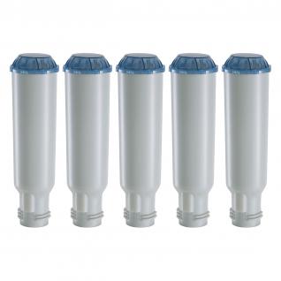 5 Wasserfilterkartuschen, schraubbare Filterpatronen geeignet für Krups XP7220, XP7240, EA8025 Kaffeevollautomaten