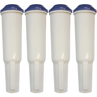 4 Wasserfilterkartuschen, Filterpatronen (steckbar), geeignet für Jura Impressa E50, E70, E74, E85 Kaffeevollautomaten
