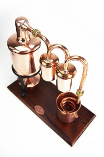 " CopperGarden" Destillieranlage KARIBIK 0, 5 Liter mit Spiritusbrenner 2