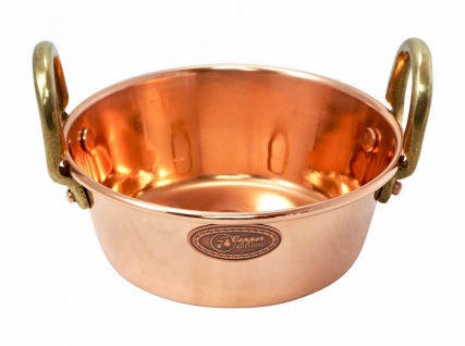 " CopperGarden®" Marmeladentopf 1, 2 Liter Kupfer ø16 cm