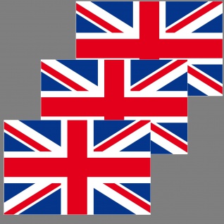 3 Aufkleber 6, 5cm Sticker ENG UK GB Fußball England EM WM National Flagge Fahne