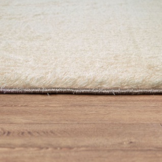 Teppich, Kurzflor-Teppich Für Wohnzimmer, Weich, Super Soft, Waschbar, In Beige - Vorschau 4