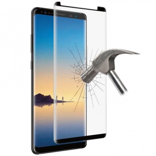 Puro Glas-Schutz-Folie Hart-Glas Panzer Display-Folie für Samsung Galaxy Note 8