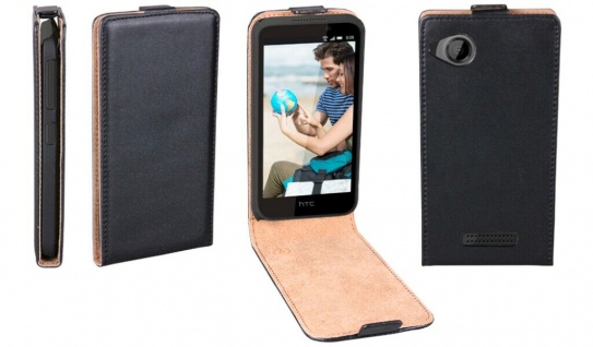Patona Slim Flip Cover Klapp-Tasche Schutz-Hülle Cover Case für HTC Desire 320