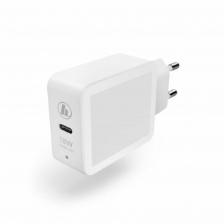 Hama USB-C Power Schnell Ladegerät Adapter Charger Netzteil 18W