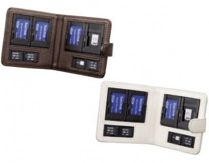 2x Speicherkarten-Tasche Etui Case für PSP Memory-Card Sony Memory-Stick Pro Duo