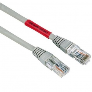 Hama 5m Cat5e Cross-Over UTP Netzwerk-Kabel Patch-Kabel LAN-Kabel Cat 5e Gigabit