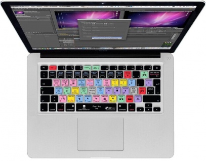 KB Tastatur-Abdeckung Shortcuts Cover Schutz für Premiere Pro MacBook Pro / Air