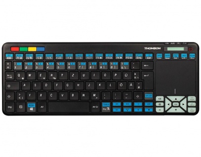 Thomson Universal-Fernbedienung Tastatur Keyboard Panasonic Smart-TV Fernseher