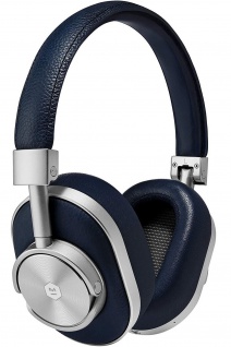 Master & Dynamic MW60 Navy Wireless Headset Bluetooth Leder Kopfhörer Earphones