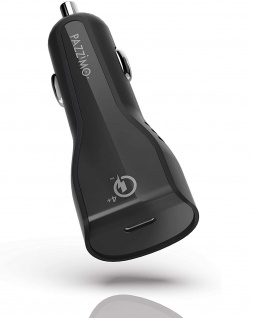 Pazzimo Kfz Ladegerät Qualcomm Quick Charge 4+ QC 4.0 3.0 USB Car Adapter Lader