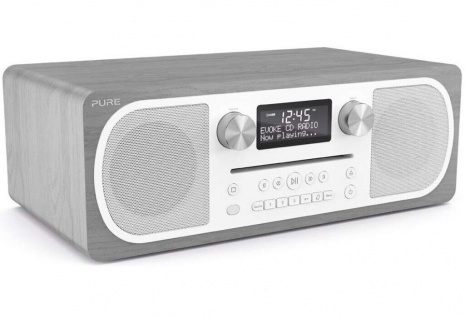 Pure Evoke C-D6 Digital-Radio DAB+ CD Bluetooth Kompakt-Anlage All-in-One System