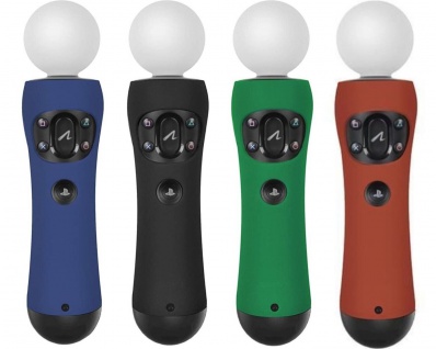 4x Silikon Skin Schutz-Hülle für Sony PS Move Motion VR Controller PS3 PS4 PS5