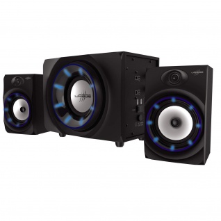 uRage Sound-System SoundZ 2.1 Essential Lautsprecher Bluetooth PC Konsole TV - Vorschau 1