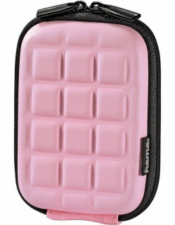 Hama Kamera-Tasche Hardcase Pink für Canon IXUS 190 185 510 500 240 220 HS 130