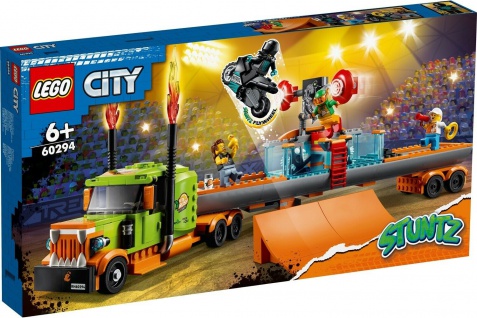 LEGO® Stuntshow-Truck 60294 City Rampe Stuntbike Riesen-Truck Stunts Spiel-Set