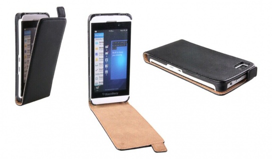 Patona Slim Flip Cover Klapp-Tasche Schutz-Hülle Cover Case für Blackberry Z10