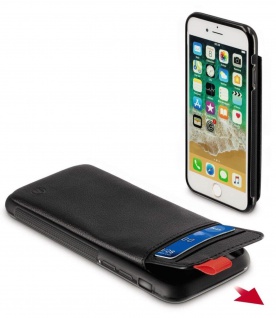 Hama Cover mit Wallet Case Schutz-Hülle Tasche Bag für Apple iPhone 7 8 SE 2020