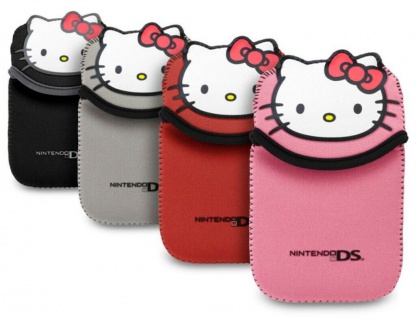Hello Kitty Tasche HK5 Case Etui Hülle Bag für Nintendo New 3DS N3DS DSi Konsole