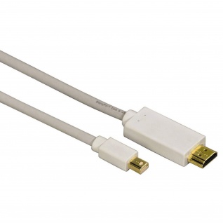 Hama Mini-Displayport auf HDMI-Stecker Adapter-Kabel mini DP zu HDMI Thunderbolt