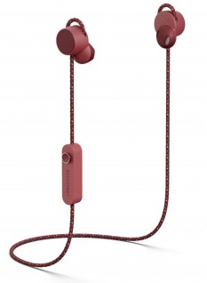 Urbanears Jakan Bluetooth In-Ear Headset Rot Kopfhörer Mikrofon + Fernbedienung