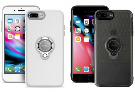 Puro Magnet-Halterung Ring Cover Case Hülle Handy-Halter für iPhone 7 8 Plus