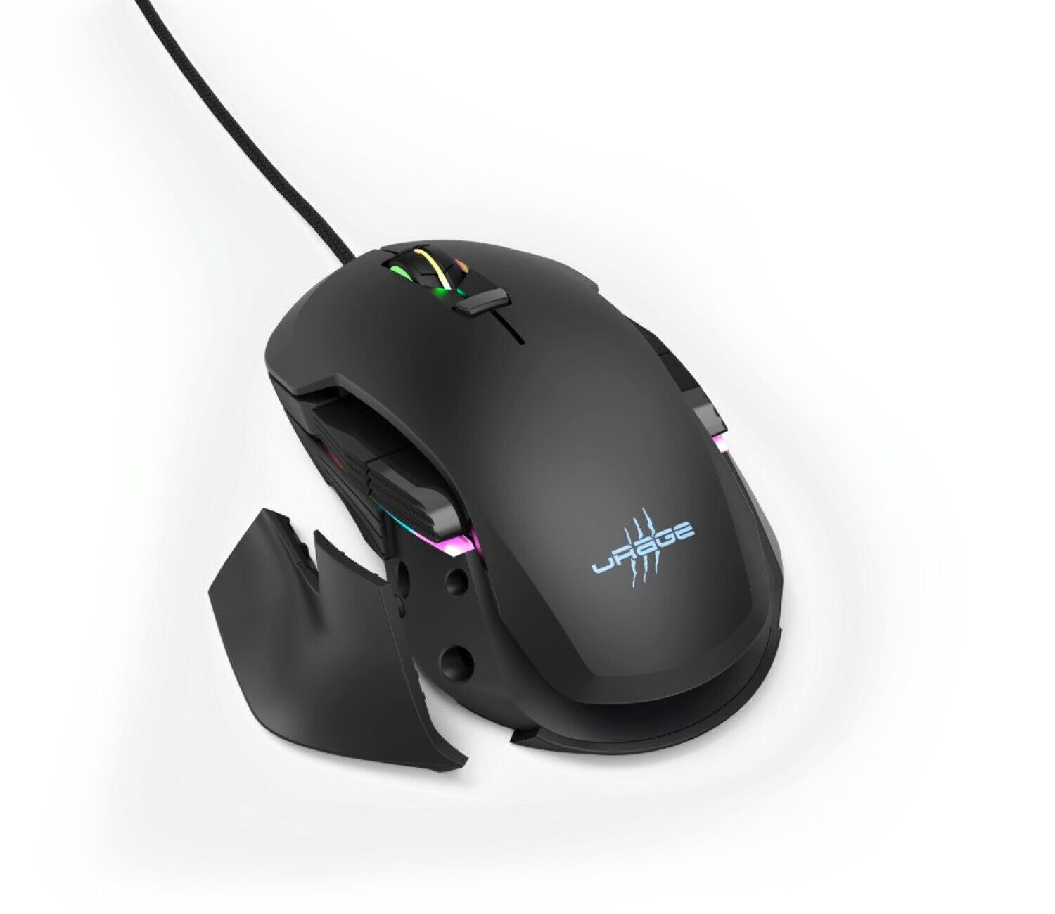 uRage Reaper Morph 900 USB Profi Gaming Maus Mouse LED 8 Tasten 16.000dpi (3)