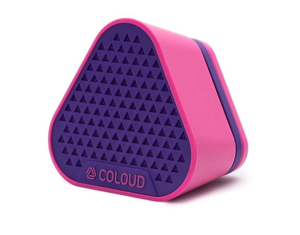 COLOUD Mini Lautsprecher Bang Purple Portable Aktiv Speaker Box 3, 5mm Klinke