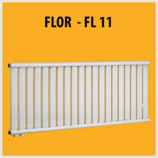FLOR - FL11 Design PANEELHEIZKÖRPER HEIZKÖRPER FLACH TOP (Höhe: 280 mm, Breite: 1020 mm)