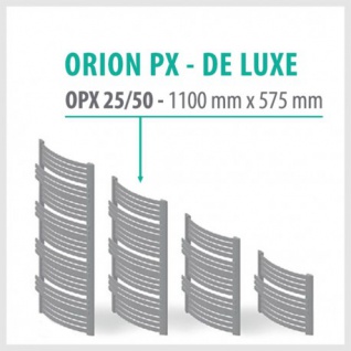 Orion Premium Weiß - Badheizkörper Handtuchheizkörper Handtuchheizung Handtuchheizer (Höhe: 1100 mm, Breite: 575 mm)