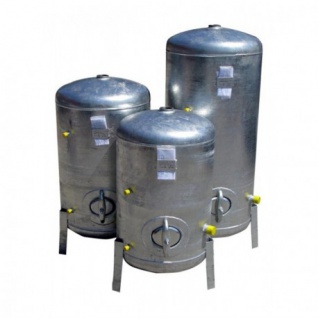 Druckbehälter 100L bis 300L 9 bar senkrecht verzinkt Druckkessel verzinkt für Hauswasserwerk senkrecht (Volumen: 300 L)