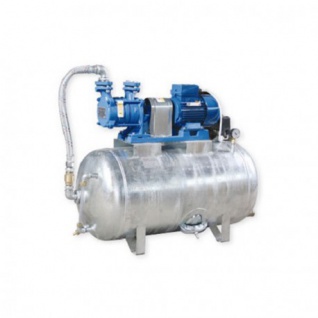 Hauswasserwerk 1, 1 kW 230V 91 l/min Druckbehälter 150-300 L verzinkt Druckkessel Set Wasserpumpe Gartenpumpe (Volumen: 150 L, Netzanschluss: 230 V)