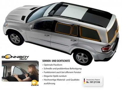 BMW 5er Touring 2010-2018 Sonnenschutz Climair Sonniboy 5-teilig CLI0078276ABC (Angebotsentwurf - Artikel nicht bestellbar!)