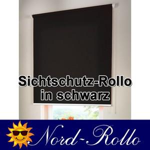 Sichtschutzrollo Mittelzug- oder Seitenzug-Rollo 105 x 180 cm / 105x180 cm grau