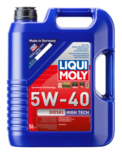 5W-40 Liqui Moly 2696 Diesel High Tech Motoröl 5 Liter
