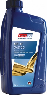 Eurolub Motoröl HD 4C SAE 30 Rasenmäheröl 1 Liter