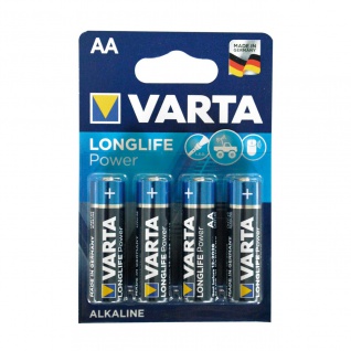 Varta LongLife Power 4906 Batterien R6 AA Mignon 1, 5V 4er