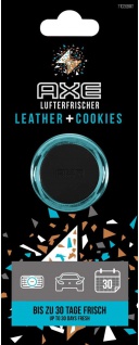 Axe Lufterfrischer Auto Duft Perfum Mini Vent Leather + Cookies