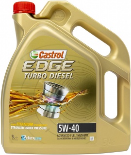 5W-40 Castrol EDGE Turbo Diesel Motoröl 5 Liter