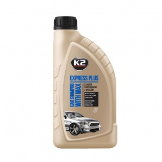 K2 Express Plus Autoshampoo mit Wachs 1 Liter